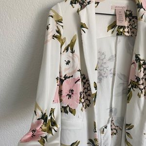 Floral blazer